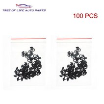 액츄에이터 엑츄에이터 터보차저 액추에이터 웨이스트게이트 서클립 E 클립 핀 교체 가렛, 2.1PCS