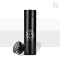 (빙고) 각인텀블러 개별이름 영문이니셜 커스텀 캐릭터 보온보냉 온도계 개인특별선물 단체 스포츠 500ml, 3, 필요