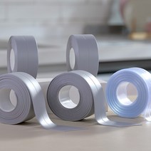 바치 물도깨비 리폼박사 방수테이프 세트, 화이트4개+그레이4개+투명2개