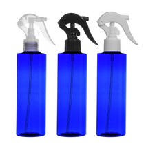 허브스프레이 미니건스프레이 100ml~500ml 투명 백색 플라스틱용기, 1개, 250ml각청색 흰색캡