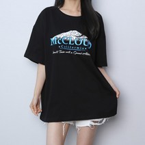 클라우드 오버핏 반팔 티셔츠