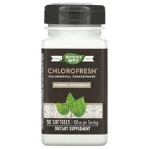 네이처스웨이 클로로프레쉬 클로로필 농축 50MG Softgels 90정