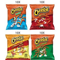 치토스 버라이어티 4콤보 28.3g X 40개입, VarietyPack-1ozx40ct, 1개