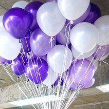 렛츠파티 세트풍선 파티용품 이벤트용품 프로포즈, 붉은노을톤 50p, 1개