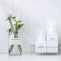 없음 무인양품 st 디스펜서 거품용기(무지 PET 용기리필용), 디스펜서:250ml 화이트