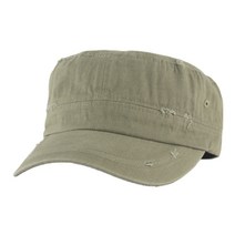 라핑 구제 군모 빈티지 워싱 군인모자