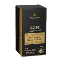 뉴트리코어 마그네슘, 1개, 180정