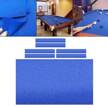 당구장당구대 당구 다이 업소용 개인용 가정용 전문 당구 테이블 펠트 천 풀 식탁보 쿠션 7ft 8ft 9ft w, 06 8ft Blue