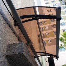 550X9400 자판기부스 주택비가림 데크지붕 복층렉산 테라스인테리어 그늘막 출입구비가림, 브라운, 블루, 블랙