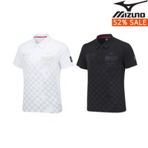 롯데백화점미즈노 CRO SKI 체커보드 기능성 카라 티셔츠 2종 32YA15810 135594