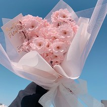 벚꽃 꽃다발 (2가지 사이즈), M사이즈
