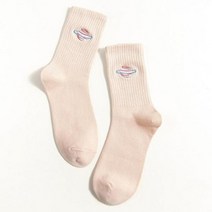 가을 귀여운 일본 여성 양말 행성 매직 어레이 자수 긴 스타일 걸스 선물