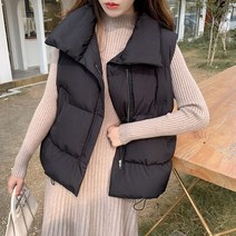 주디앤 여성 겨울 에브리 데일리 패딩 조끼 다운