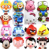 파티스 바람개비풍선묶음 10개씩, 콩순이, 10개