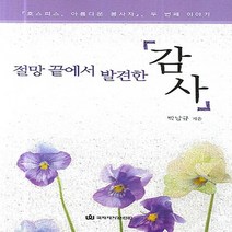 NSB9788957311790 새책-스테이책터 [절망 끝에서 발견한 감사] -호스피스 아름다운 봉사자 두 번째 이야기--국제제자훈련원(DMI.디엠출판유, 절망 끝에서 발견한 감사, 국제제자훈련원(DMI.디엠출판유통)
