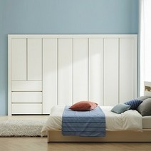 한샘(가구) [한샘] 바이엘 채널 붙박이장 화이트 2900~3000_데일리서랍형, 선택완료