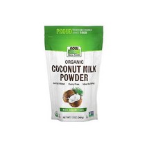 NOW Foods Real Food Organic Coconut Milk Powder 12 oz 340 g