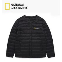 내셔널지오그레픽 N204UDW810 남녀공용 브레디 유니 라이트 다운 점퍼 BLACK