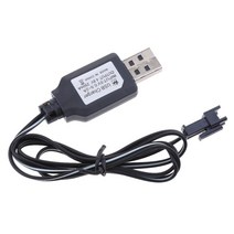 MTSHOP USB 250mA 4.8V 리모트카 변형 로봇 충전기 SM 플러그, 50cm, 블랙, 플라스틱