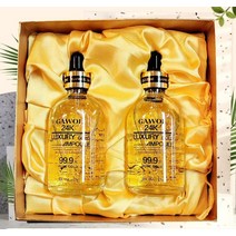 2개입 X 100ml [화장품] 골드앰플 99.9 % 주름개선 / 24K 순금 럭셔리 2중기능성인증제품 피부미백, 상세페이지 참조