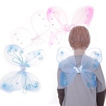 큐티 날개 소 모음 나비 요정 할로윈 소품 악마 변장, 화이트