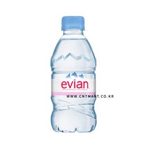 에비앙 천연 광천수 330ml, 단품