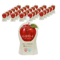 산지애 사과하나 원액주스, 1개, 120ml*30개