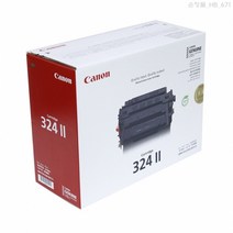 캐논 LBP 3380KNC 정품토너 검정 12500매(CRG-324IIBK)