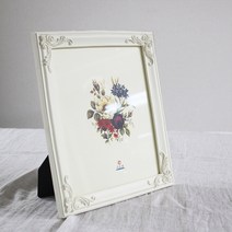 클래식심플엔틱액자화이트(대)