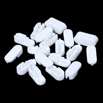 우드 블라인드 20pcs 플라스틱 롤러 당겨 코드 커넥터 커튼 체인 커넥터 수직 합류 예비 도구 교체 102