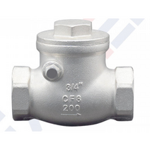 스텐 스윙 체크밸브 32A(1 1/4인치) (SUS Swing Check Valve)