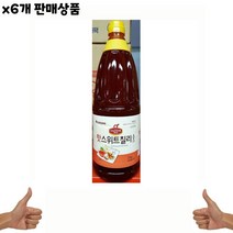 식자재 도매) 대상 핫스위트 칠리소스 2.1Kg x6개, 골든타임벨 1, 골든타임벨 본상품선택