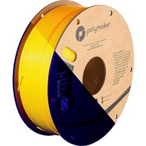 Polymaker ABS 필라멘트 1.75mm 퍼플 ABS 1kg 스풀 내열성 ABS 필라멘트 1.75 - PolyLite ABS 3D 프린팅 필라멘트 치수 정확도 +/- 0., 1kg Neon Yellow