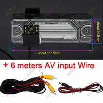 블랙박스르노 삼성 QM5 Koleos 2007 인피니티 Q70L 트라세라 자동차 후진 백업 주차 카메라, 03 8led Rear Camera
