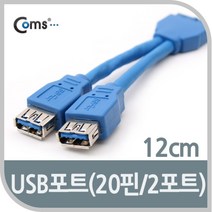 [RAΞ] Coms USB 3.0 포트. 20핀 to 2 Port. 12cm USB액세서리 노트북USB케이블 데이터USB USB기타 컴퓨터연결USB MINIUSB USB선 PCUSB ▷_8θ270eA, θ본상품w, 옵션무[#@$]