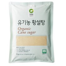 청정원 유기농 황설탕, 2kg, 4개