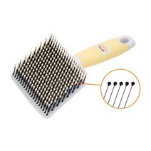 강아지 털관리 부드러운 슬러커 브러쉬 강아지털관리 푸들브러쉬