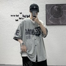 하키복반티 축제 럭비 반티 오버핏 체육대회 아이스 운동회 하키 반팔 티셔츠 남성