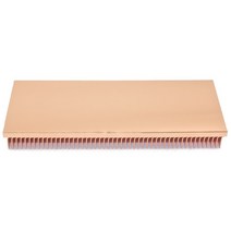 소형라디에이터 방열기 온수 전기 사무실 가정용 100x40x10mm 순수 구리 방열판 스카이빙 핀 DIY 라디에이, 한개옵션0