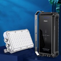 아이룸 LX5500 무선 보조배터리 손전등 캠핑랜턴 LED라이트 조명, LED랜턴