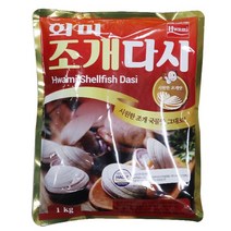 화미 조개다시다1kg 1개