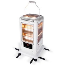 초강력 히팅 독일 절전형 오방난로 전기히터, 매트화이트
