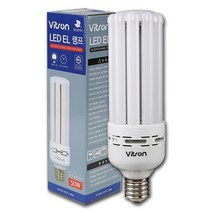 LED 가로등 전구 아파트경관조명 보안등 파워램프 콘벌브 콘램프 창고 공장등 외등 가로수조명 비츠온, 1개, 50W(주광색39base)