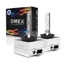 DMEX D1S 제논 HID 헤드라이트 전구 6000K 쿨 화이트 35W 66144 66140 85140 85415 교체 2팩, 4300K Warm White