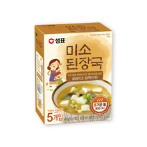 [샘표]즉석 미소된장국 8g x5개입, 1개