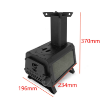 캠핑미니난로 낚시 난로 등산 야외 캠핑 아웃도어, A타입 RS-013A