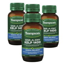 호주 톰슨 Thompsons Kelp 켈프 1400mg 원어데이 120정, 4팩