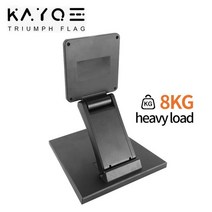 벽걸이 티비 KAYQEE 데스크 브래킷 15 ''- 27 ''TV 75x75mm 100x100mm LCD 모니터 거치대 천정형 모니터브라켓 티비거치대, 01 DZY3