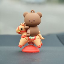 자동차 인테리어 장식품, C. 흔들리는 르   승마 곰