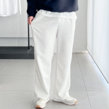 코튼 남자 사계절 특양면 빅사이즈 데일리 롱 와이드 스판 밴딩 트레이닝 바지 팬츠 (5color)